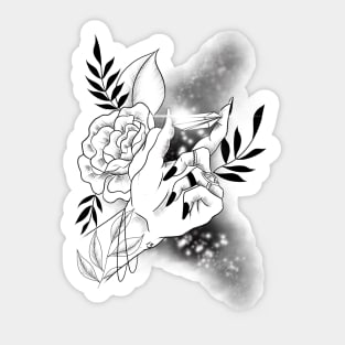 Witch's Hand Sticker